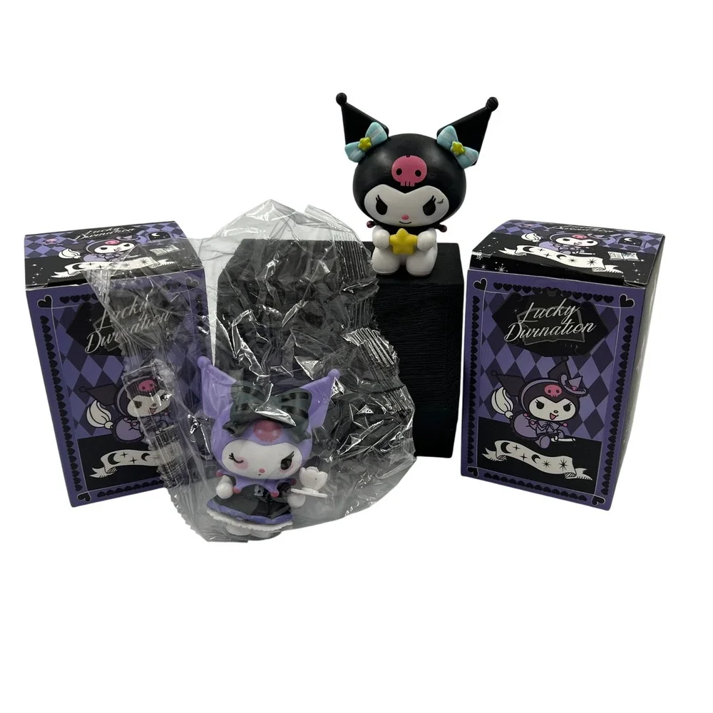 Sanrio Kuromi Lucky Divination Figure Lot of 2 Chase Blind Box Set